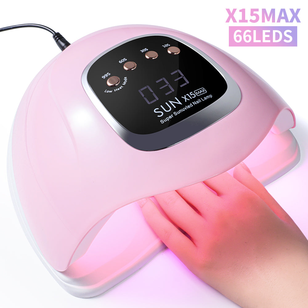Aura Glow Pro X15 – UV/LED Nail Lamp (66 LED Power)
