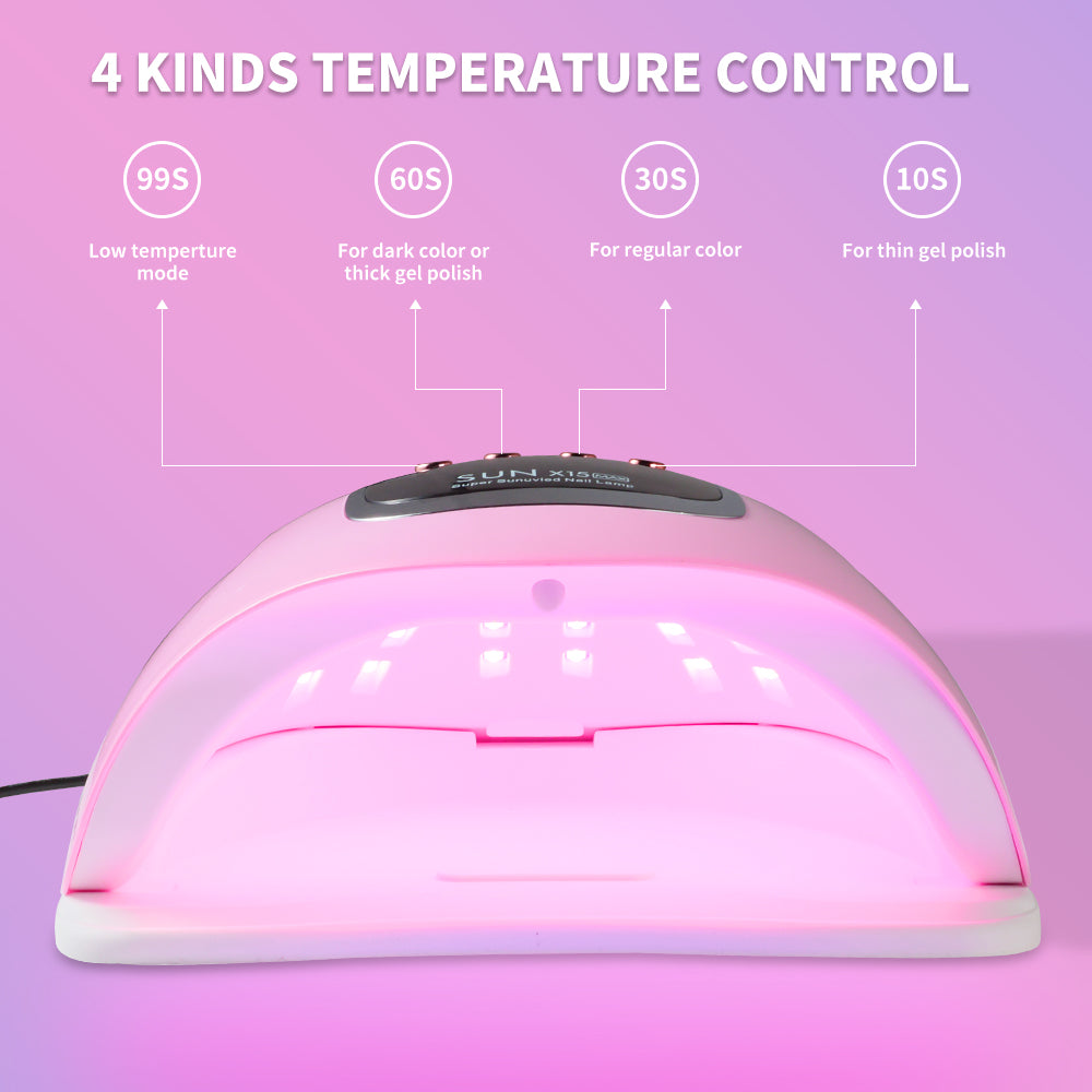 Aura Glow Pro X15 – UV/LED Nail Lamp (66 LED Power)