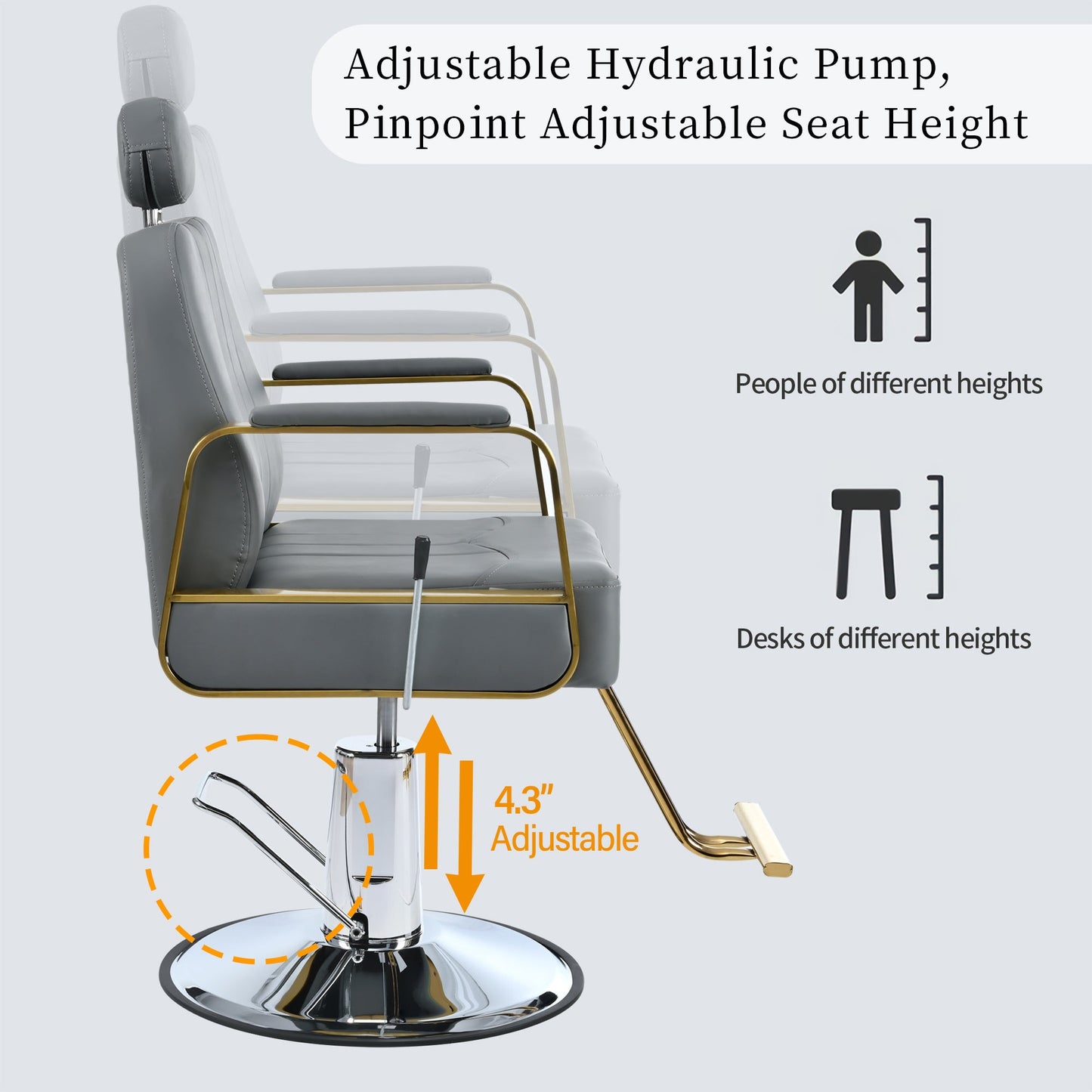 Premium Hydraulic Barber Chair