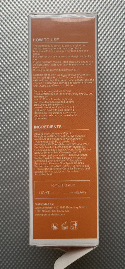 Aura Kings Glow System Vitamin C Skin Care