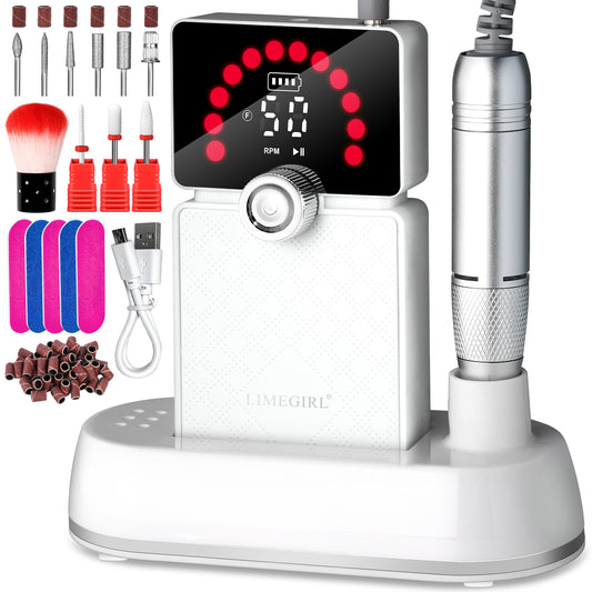 Aura Kings™ Pro Nail Drill 50K RPM Kit