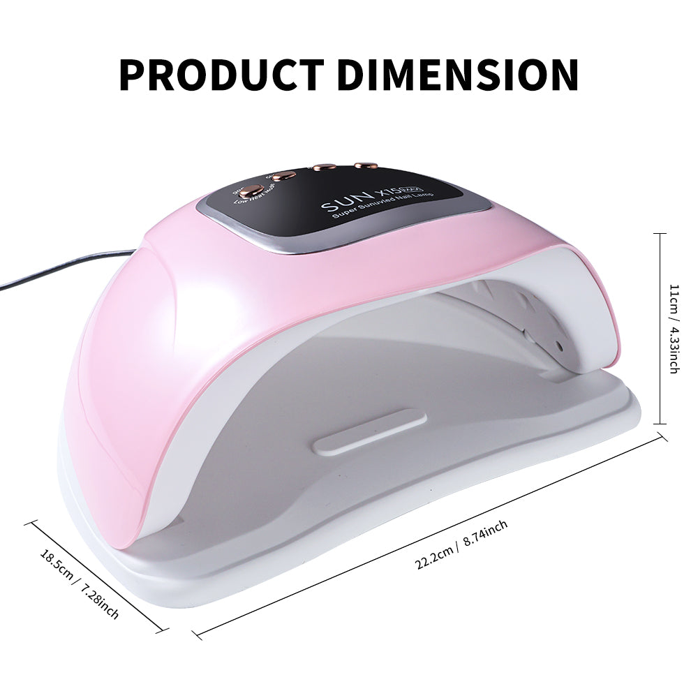 Aura Glow Pro X15 – UV/LED Nail Lamp (66 LED Power)